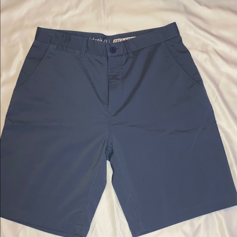 johnnie-O Blue Athletic 5 Pocket Shorts
